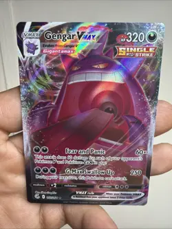 Gengar VMAX 157/264 Fusion Strike SWSH08 Holo Ultra Rare 320 HP English - Image 1