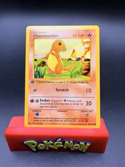 Pokemon TCG - Charmander - 1st Edition Shadowless - 46/102 - NEVER PLAYED NM - Image 1