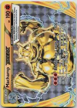 Machamp BREAK 60/108 BREAK Rare Evolutions Pokemon Holo NM A66-47 - Image 1