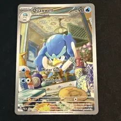 Pokemon TCG: Quaxwell 207/193 - Sv02 Paldea Evolved IR - NM - Image 1