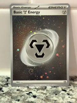 Pokemon TCG 151 Basic Metal Energy - Cosmos Holo SVE 008 Pack Fresh - NM - Image 2