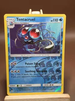 MP Tentacruel 24/145 Reverse Holo - 2017 SWSH: Guardians Rising - Pokemon TCG - Image 1