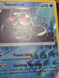 MP Tentacruel 24/145 Reverse Holo - 2017 SWSH: Guardians Rising - Pokemon TCG - Image 4