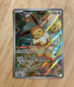 Pokemon Eevee 173 SV Scarlet & Violet Promo Holo 50 HP English - Image 1