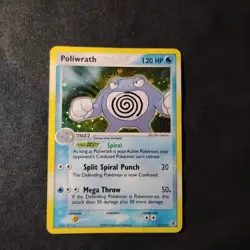 Poliwrath 11/112 FireRed & LeafGreen Holo Rare Pokemon TCG LP - Image 1