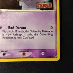 Shuppet 61/108 Power Keepers Reverse Holo Stamped Pokemon TCG NM - Image 4