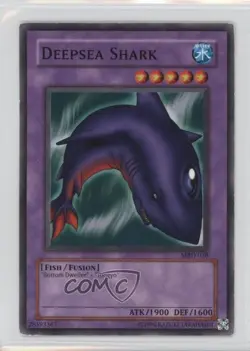 Deepsea Shark Unlimited YuGiOh Metal Raiders #MRD-038 2002 READ - Image 1