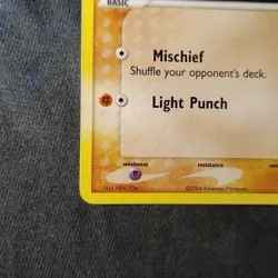 Mankey 38/112 FireRed & LeafGreen Reverse Holo Pokemon TCG NM - Image 5