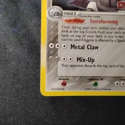 Aggron 1/108 Power Keepers Reverse Holo Stamped Pokemon TCG LP+ - Image 5