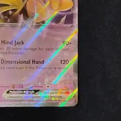 Alakazam ex 050 Sv: Scarlet & Violet Black Star Promo NM Pokemon TCG - Image 4