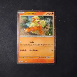 Growlithe Holo Promo SV: Scarlet & Violet Promo Cosmos Holo NM Pokemon TCG - Image 1