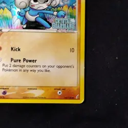 Meditite 56/100 Crystal Guardians Reverse Stamped MP/LP Pokemon TCG - Image 4