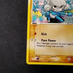 Meditite 56/100 Crystal Guardians Reverse Stamped MP/LP Pokemon TCG - Image 5