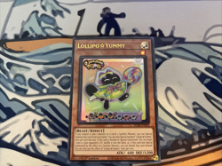 Yugioh Lollipo Yummy Ultra Rare JUSH-EN018 Near Mint - Image 1