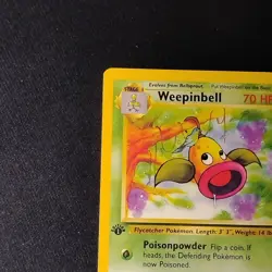 Weepinbell 48/64 Jungle 1st Edition Uncommon Pokemon TCG NM - Image 2