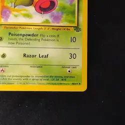 Weepinbell 48/64 Jungle 1st Edition Uncommon Pokemon TCG NM - Image 4
