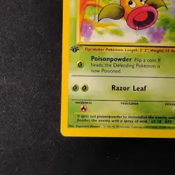 Weepinbell 48/64 Jungle 1st Edition Uncommon Pokemon TCG NM - Image 5