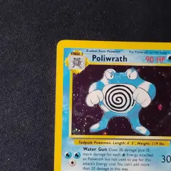 Poliwrath 015/130 Base Set 2 Holo Rare Pokemon TCG NM - Image 2
