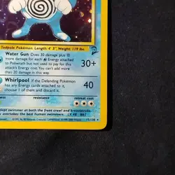 Poliwrath 015/130 Base Set 2 Holo Rare Pokemon TCG NM - Image 4