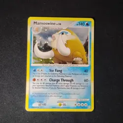 Pokemon TCG Mamoswine 9/146 Legends Awakened Holo Rare LP+ - Image 1