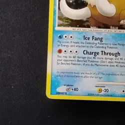 Pokemon TCG Mamoswine 9/146 Legends Awakened Holo Rare LP+ - Image 5
