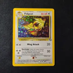 Pidgeot 08/64 Jungle Unlimited Holo Rare Pokemon TCG NM - Image 1