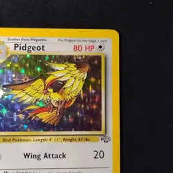 Pidgeot 08/64 Jungle Unlimited Holo Rare Pokemon TCG NM - Image 3