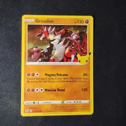 Groudon 017/025 Celebrations Holo Rare NM Pokemon TCG - Image 1