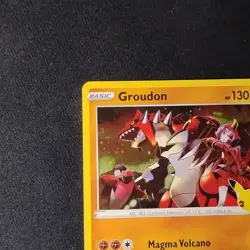 Groudon 017/025 Celebrations Holo Rare NM Pokemon TCG - Image 2