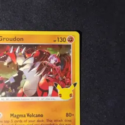 Groudon 017/025 Celebrations Holo Rare NM Pokemon TCG - Image 3