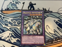 Yugioh Dracotail Arthalion Ultra Rare JUSH-EN006 Near Mint - Image 1