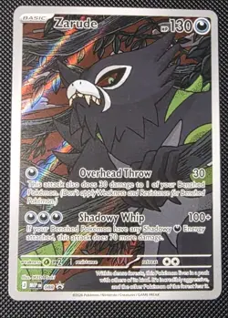 Zarude 088 ME01 Mega Evolution Promo Holo English Pokemon 2026 pitch black - Image 1