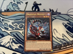 Yugioh Dracotail Mululu Ultra Rare JUSH-EN005 Near Mint - Image 1