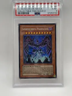Earthbound Immortal Wiraqocha Rasca PSA 9 MINT CT06-EN004 Secret Rare Yugioh - Image 1