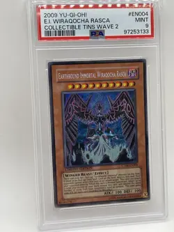 Earthbound Immortal Wiraqocha Rasca PSA 9 MINT CT06-EN004 Secret Rare Yugioh - Image 5