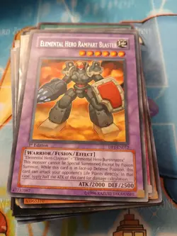 Elemental Hero Rampart Blaster DP1-EN012 - Jaden Yuki - 1st Edition - Image 1
