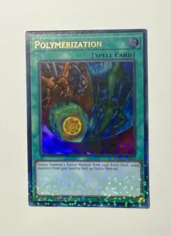 Polymerization (Duel Terminal Ultra Rare) HAC1-EN022 Yu-Gi-Oh 1st Edition NM - Image 1