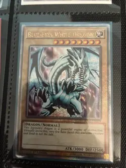 Yu-Gi-Oh! TCG Blue-Eyes White Dragon RA03-EN079 Quarter Century Secret Rare - Image 2