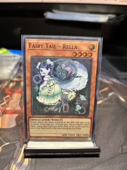 Yu-Gi-Oh! Fairy Tail - Rella Unlimited OP06-EN005 Super Rare NM x1 - Image 1