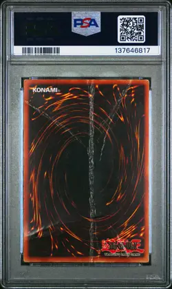 2002 YU-GI-OH! STARTER DECK: YUGI #006 DARK MAGICIAN PSA 1 - Image 2
