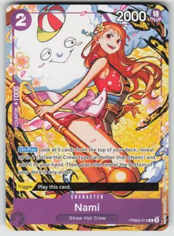 One Piece Card Game - Nami (Welcome Pack 2026 Vol.1) - [OP-PR - NM] - Image 2