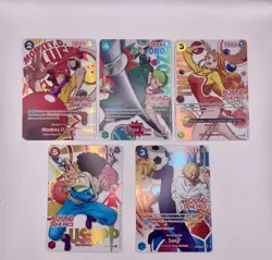 One Piece x Round 1 Master Set (ALL 10 PROMOS) - Image 1