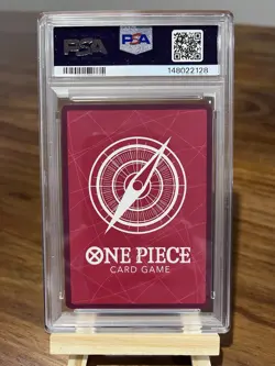 One Piece 2023 OP04 039 Rebecca Leader Alternate Art Holo EN PSA 9 - Image 2