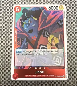 Jinbe ST30-006 NM One Piece Starter Deck EX: Luffy & Ace - Image 1