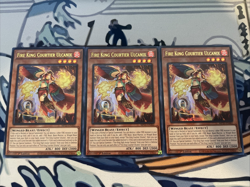 Yugioh Fire King Courtier Ulcanix x3 Ultra Rare MP25-EN262 Near Mint - Image 1