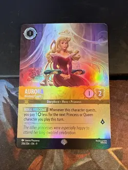 ✨EPIC Disney Lorcana Aurora - Holding Court 206/204 Lightly Played (Excellent) - Image 1