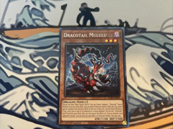 Yugioh Dracotail Mululu Collectors Rare JUSH-EN005 Near Mint - Image 1