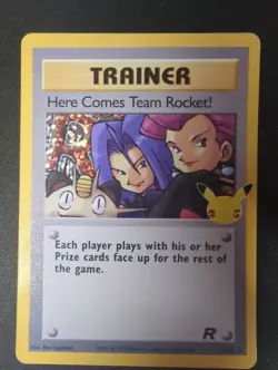 Here Comes Team Rocket! 15/82 Celebrations Classic Collection NM Pokemon Card - Image 1