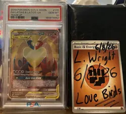 Pokemon Latias & Latios GX Alternate Full Art Holo Card 170/181 PSA 10!! - Image 1