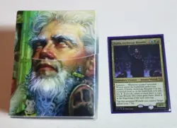 MTG Arcane Wizardry Precon Deck sleeved w/Ultra Pro Box & Oversized Card - Image 1